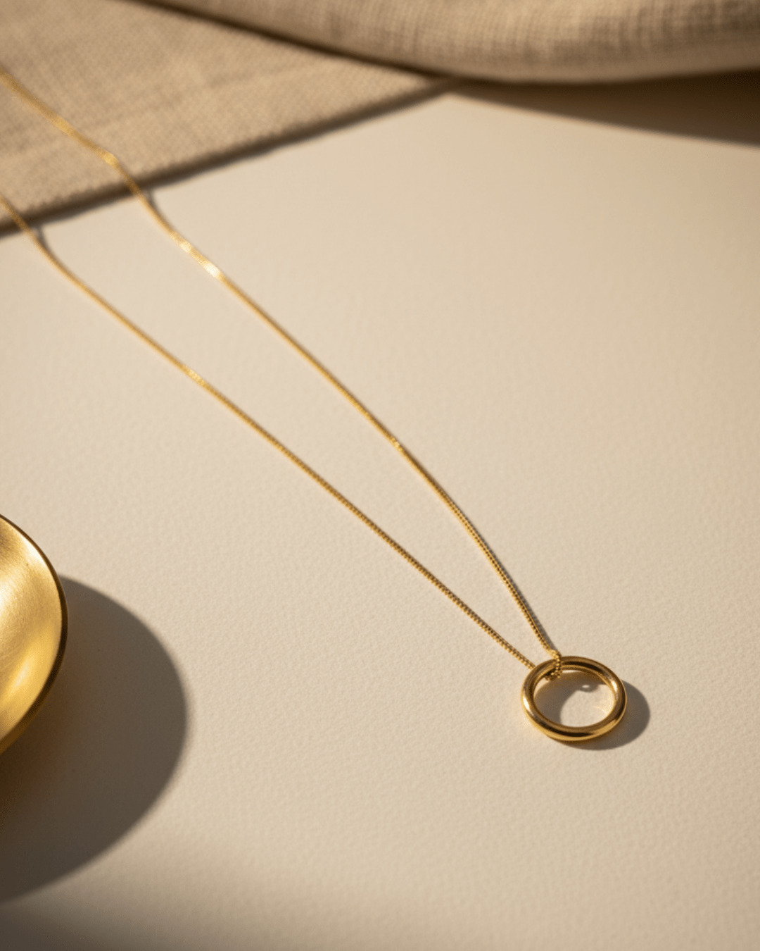 Sleek Classic Box Chain Necklace - Khas