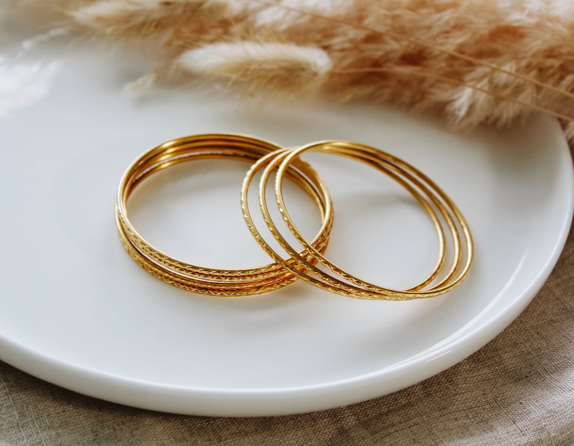 22K Gold Saya Bangle