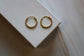 22k Gold Nyra Hoops Earrings