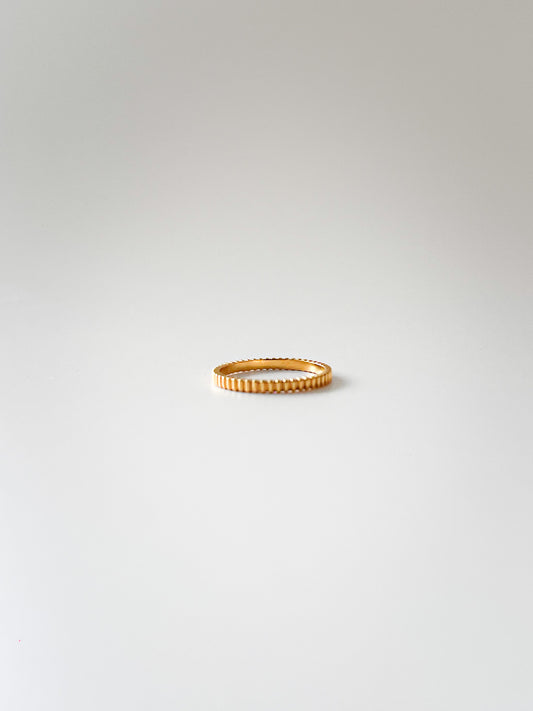 Leela Ring - Gold Birthstone Ring