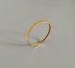 Leela Bangle Yellow Gold Fluted Bracelet