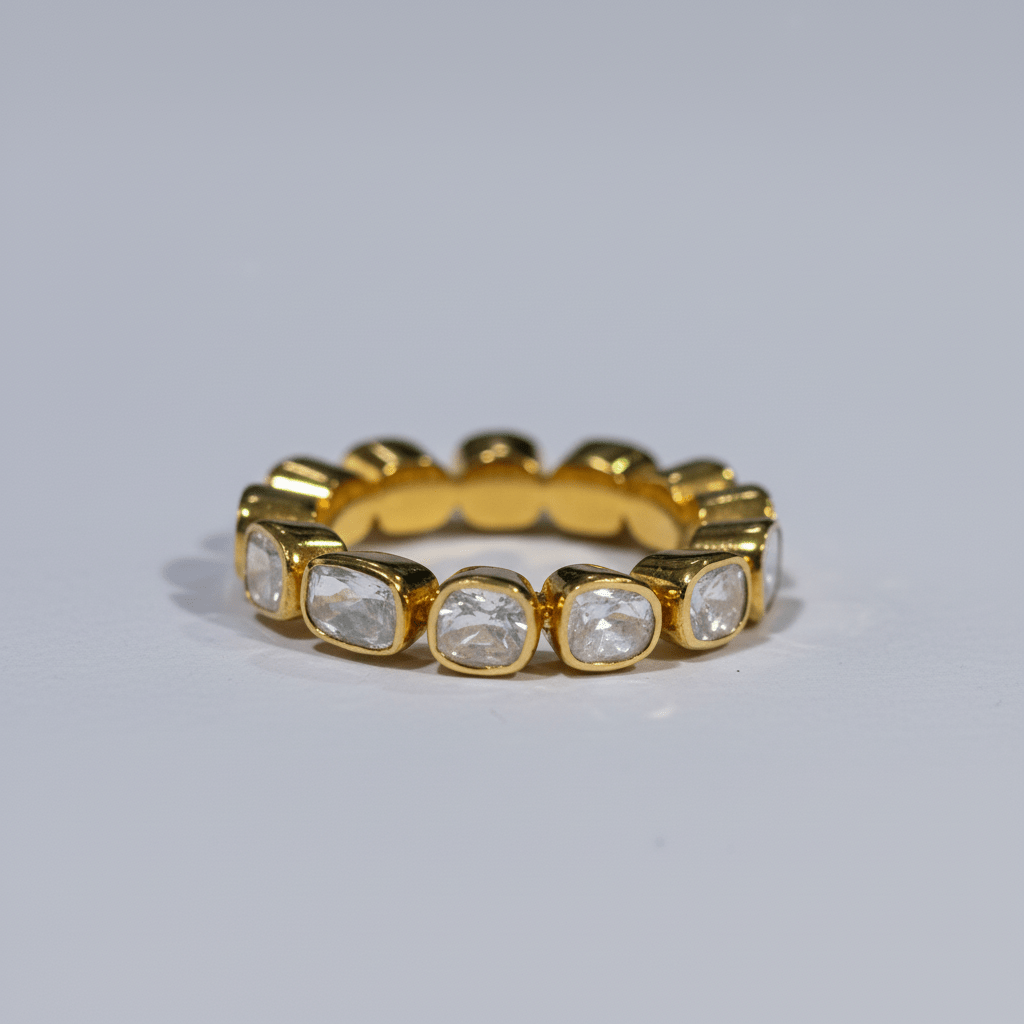 Polki Eternity Band - Khas